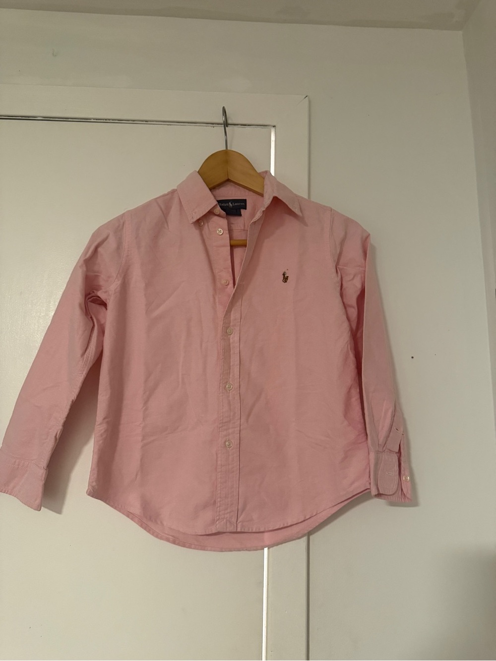 Ralph Lauren Light Pink Oxford Dress Shirt